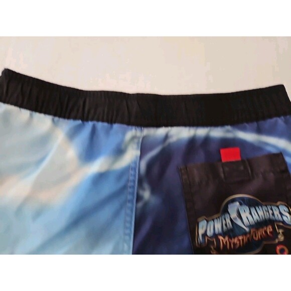 Vintage Power Rangers Mystic Force Swim Trunks 5/6 Red Ranger Disney - Picture 7 of 12